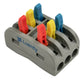 Lverdy Durchgangsverbinder 2/4/6 Leiter MIXBOX max. 4mm² Lverdy
