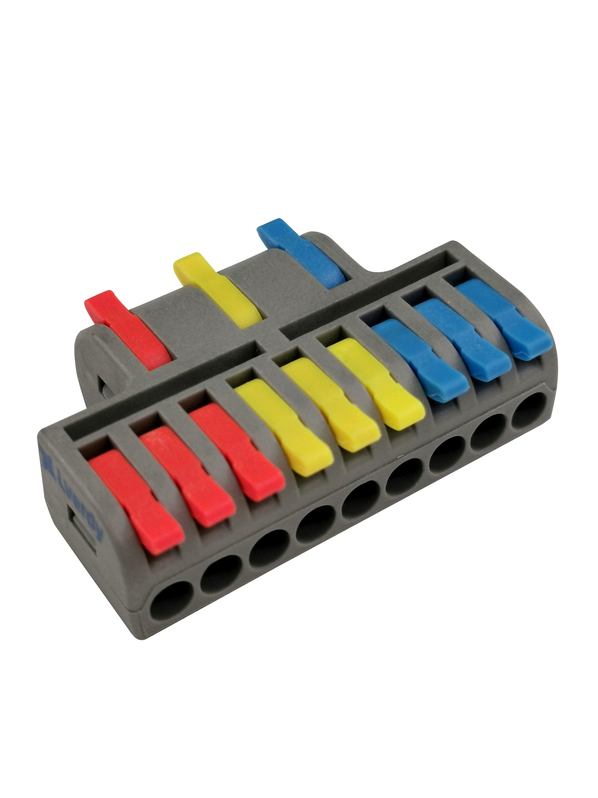 Lverdy Durchgangsverbinder 3-9 Pin 12 Leiter max. 4mm² Lverdy