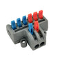 Lverdy Durchgangsverbinder 2-6 Pin 8 Leiter max. 4mm² Lverdy