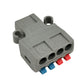 Lverdy Durchgangsverbinder 2-4 Pin 6 Leiter max. 4mm² Lverdy